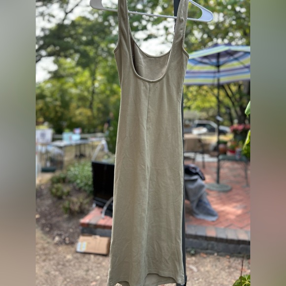 Light Olive No Need to Explain Dress - Picture 7 of 8